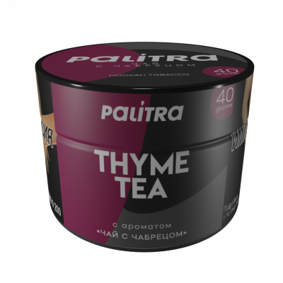 Palitra Thyme Tea (Чай С Чебрецом) 40гр Palitra Thyme Tea (Чай С Чебрецом) 40гр