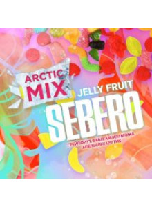 Sebero Arctic Mix Jelly Fruit (Грейпфрут Баблгам Клубника Апельсин) 100гр