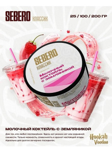Sebero Молочный Коктейль с Земляникой 100гр Sebero Молочный Коктейль с Земляникой 100гр