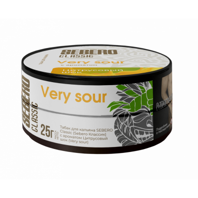 Sebero Very Sour (Цитрусовый Шок) 25гр Sebero Very Sour (Цитрусовый Шок) 25гр