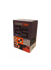 Уголь COCOTIME 25мм 72шт 1кг Уголь COCOTIME 25мм 72шт 1кг